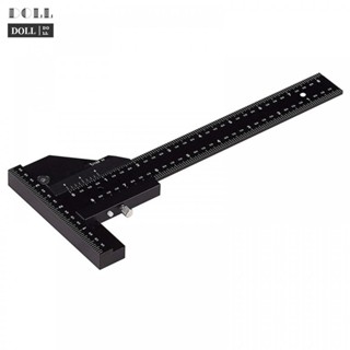 ⭐NEW ⭐Ultra Precision Marking Ruler T-Type Square Multifunction Woodworking Tool Ruler