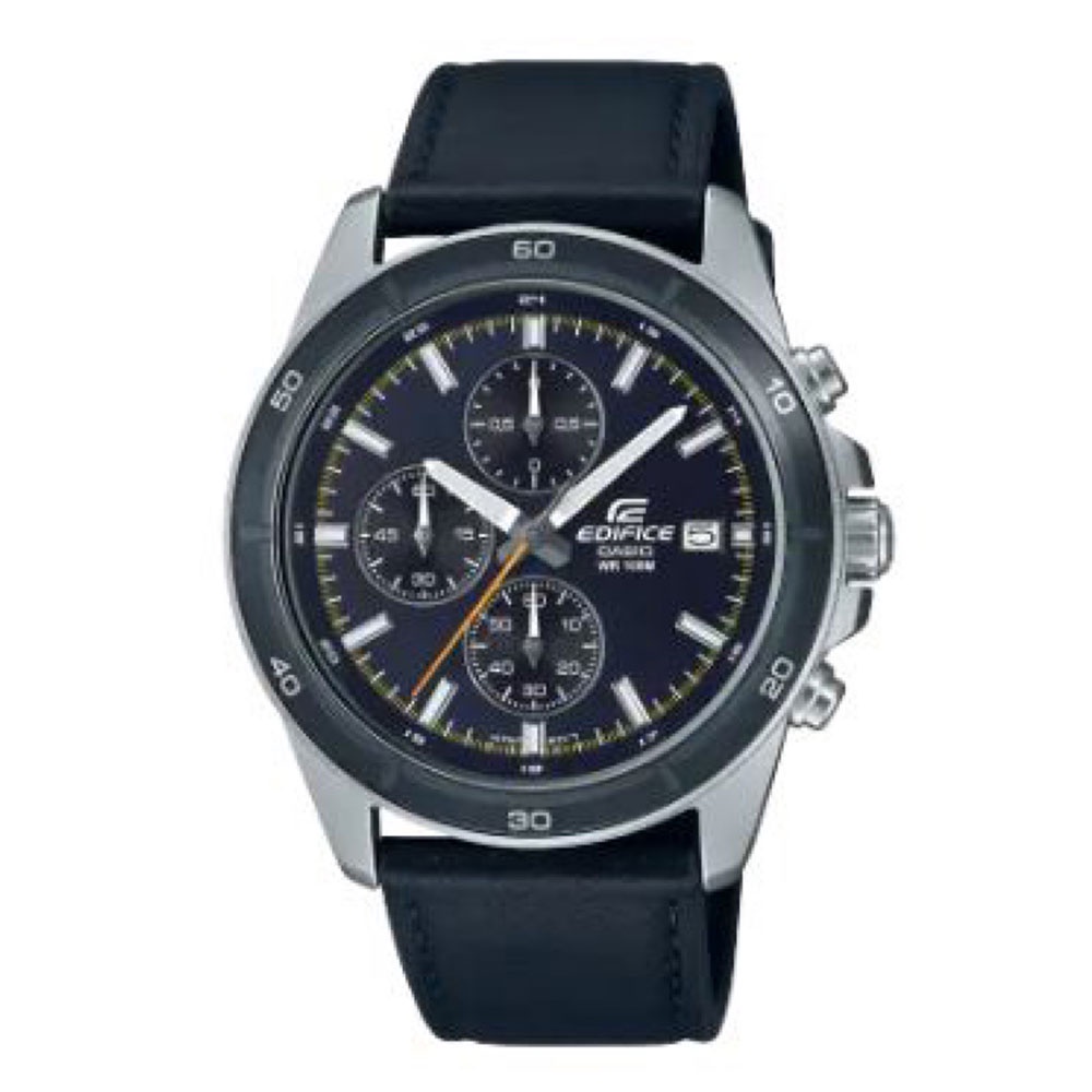 casio-นาฬิกาข้อมือผู้ชาย-edifice-รุ่น-efr-526l-2cvudf-สายหนัง-สีดำ