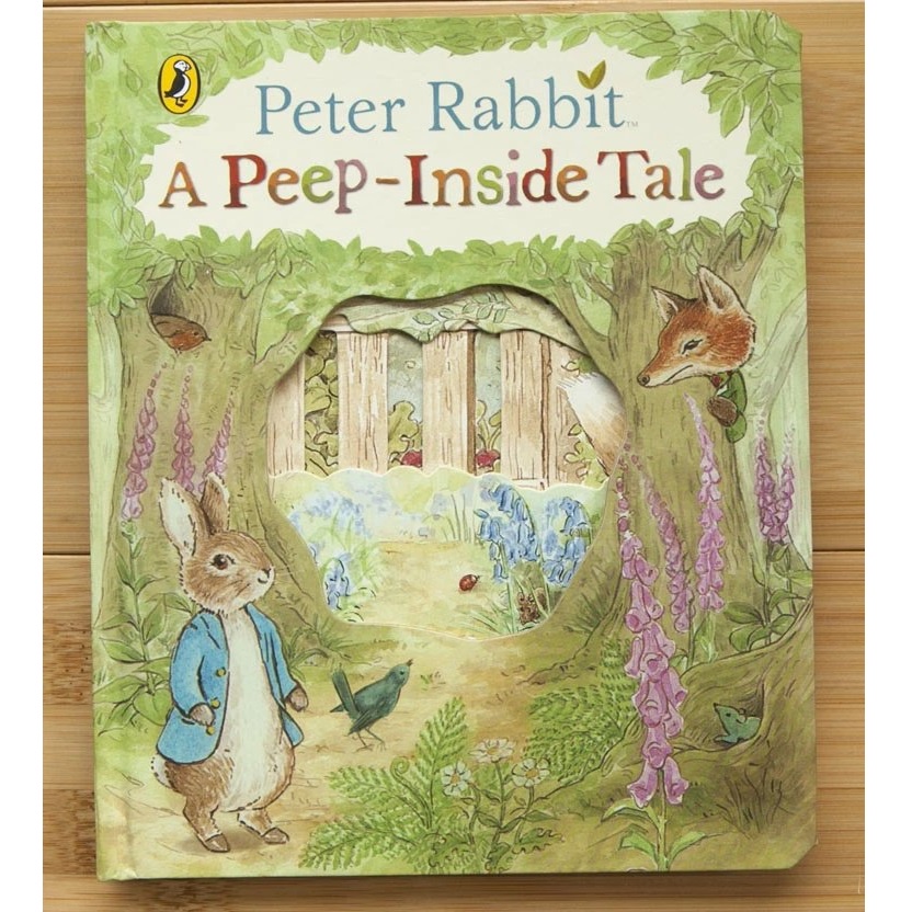 Usborne Peep Inside Peter Rabbit หนังสือภาพภาษาอังกฤษ 3D รูปกระต่าย ...