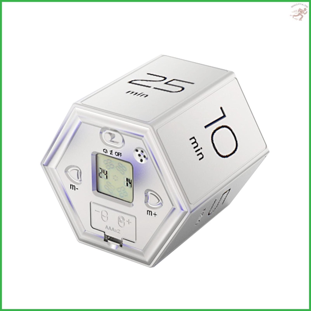 Kitchen Hexagon Flip Timer for Studying and Focus Cubes