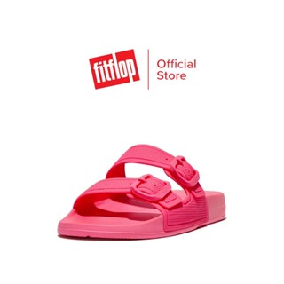 FITFLOP IQUSHION TWO BAR SLIDES รองเท้าแตะผู้หญิง รุ่น FD2-A38 สี POP PINK