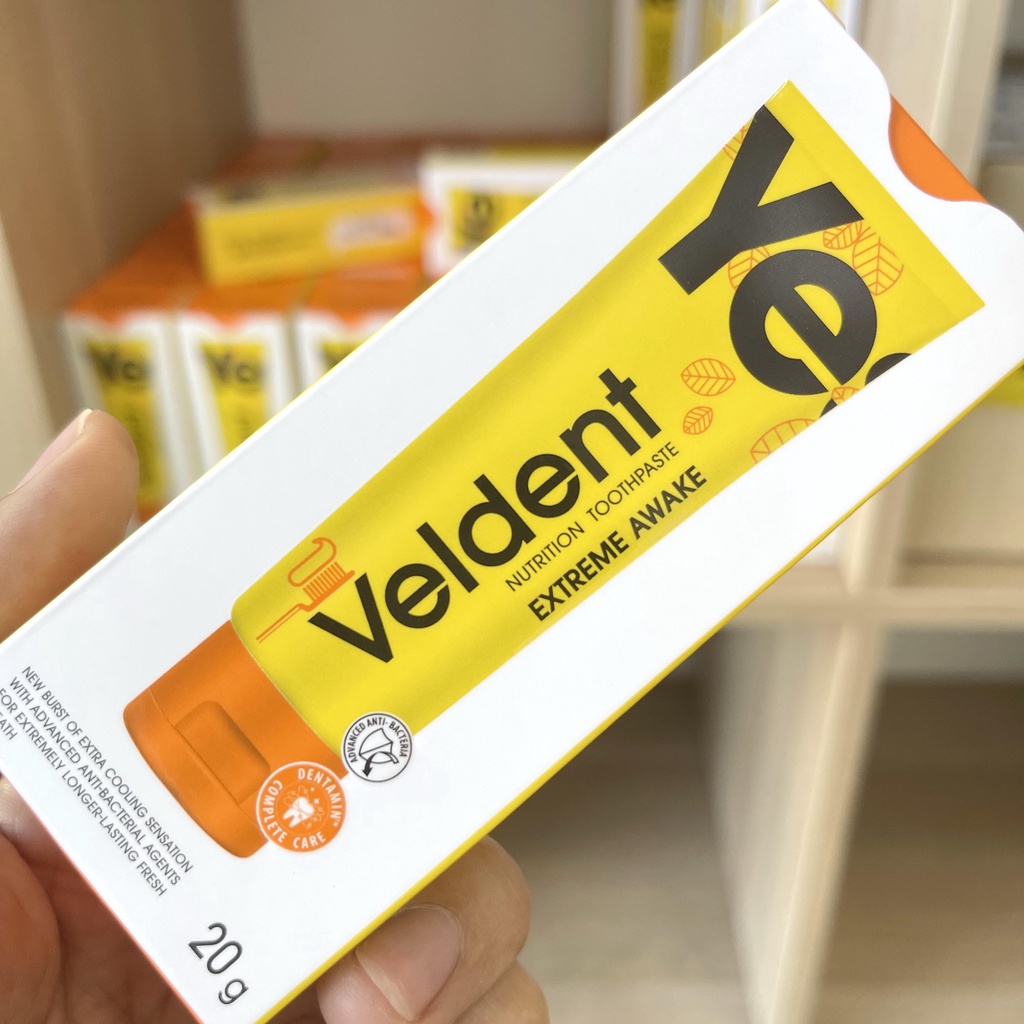 VELDENT - Extreme Awake Toothpaste ยาสีฟัน สูตรสดชื่น ลืมง่วงง **ของแท้ ...