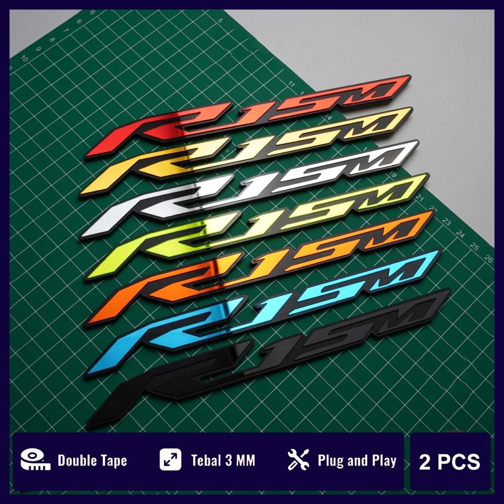 R15M โลโก้ EMBLEM R15 ไม่ใช่ R15M สติกเกอร์ R15M อุปกรณ์เสริม YAMAHA ...