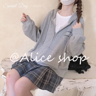 Alice  เสื้อผ้าผู้ญิง แขนยาว เสื้อฮู้ด คลุมหญิง สไตล์เกาหลี แฟชั่น  Beautiful Comfortable สวย รุ่นใหม่ A98J772 36Z230909