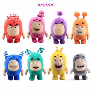 Aroma ตุ๊กตาฟิกเกอร์ อนิเมะ Oddbods Zeke Jeff 18 ซม. ของเล่นสําหรับเด็ก