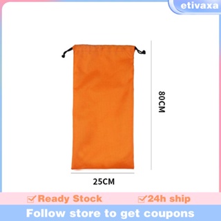 [Etivaxa] กระเป๋าเก็บร่ม แบบพกพา สีส้ม สําหรับเดินทาง