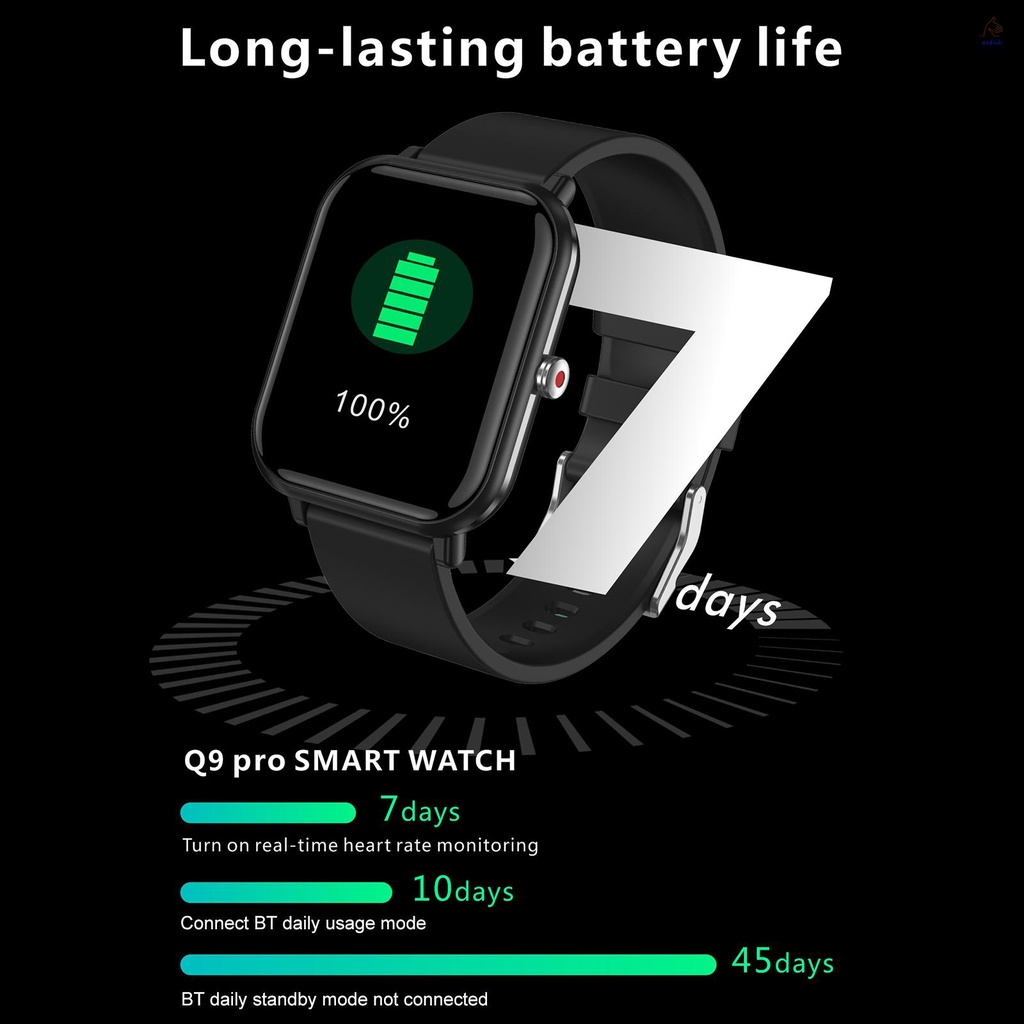 q9-pro-นาฬิกาข้อมือสมาร์ทวอทช์-1-7-นิ้ว-tft-หน้าจอสัมผัส-อุณหภูมิร่างกาย-45-วัน-โหมดกีฬา-24-โหมด-เข้ากันได้กับ-android-ios