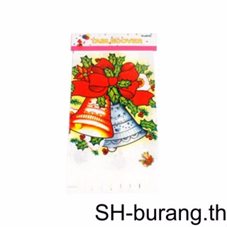 【Buran】ผ้าปูโต๊ะรับประทานอาหาร ลายต้นคริสต์มาส ทรงสี่เหลี่ยมผืนผ้า แบบใช้แล้วทิ้ง 1 2 3 5 ชิ้น