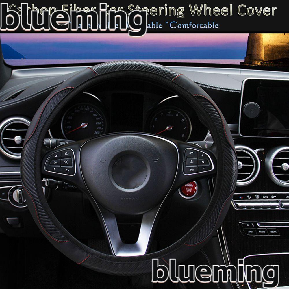 blueming2-ปลอกหุ้มพวงมาลัยรถยนต์-ยืดหยุ่น-ระบายอากาศ-ขนาด-37-38-ซม