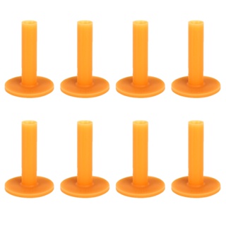 8pcs Practical Flexible Replacement Durable Club Self Standing Outdoor Training Low Friction For Practice Mats Golf Tee