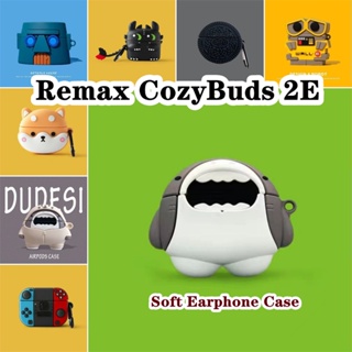 【Case Home】เคสหูฟัง แบบนิ่ม ลายการ์ตูนลูกสุนัข และไดโนเสาร์น้อยน่ารัก สําหรับ Remax CozyBuds 2E