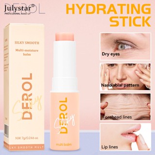 JULYSTAR Derol Universal Hydrating Moisturizing Stick Multi Balm Stick Moisturizer ต่อต้านริ้วรอยผิวกระจ่างใส Lip Blam