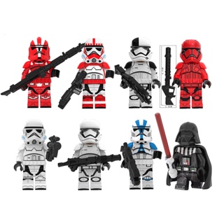 ฟิกเกอร์ The Clone Troopers Space Wars Minifigs KT1034 ขนาดเล็ก ของเล่นสําหรับเด็ก