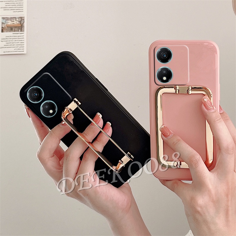 พร้อมส่ง-เคสโทรศัพท์มือถือ-ซิลิโคนนิ่ม-พร้อมแหวนขาตั้งโลหะ-สําหรับ-honor-x6a-x5-plus-90-lite-pro-5g-4g-x5-honorx6a-honorx5-2023