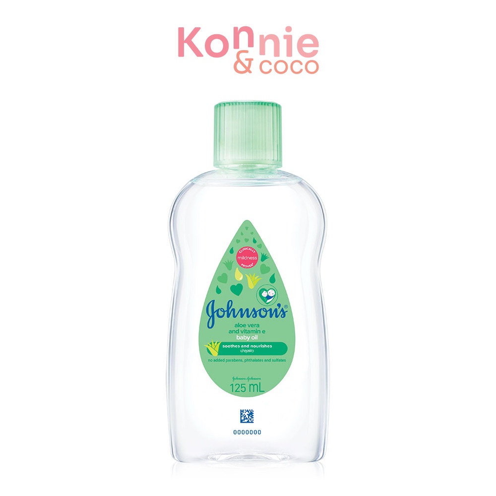 johnsons-baby-oil-aloe-vera-amp-vitamin-e-50ml-จอห์นสัน-เบบี้-ออยล์-อโลเวร่า-แอนด์-วิตามินอี-ให้ผิวนุ่มชุ่มชื้นน่าสัมผ