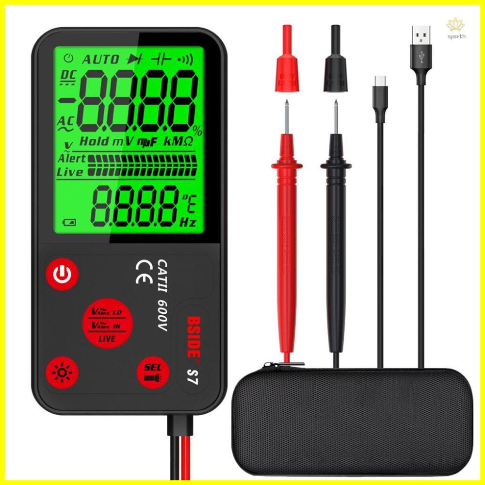 BSIDE Professional Multimeters Digital Backlight Display Tester for ...