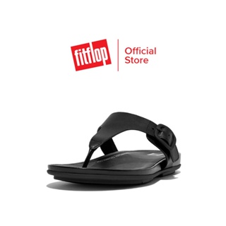 FITFLOP GRACIE RUBBER-BUCKLE รองเท้าแตะผู้หญิง รุ่น FT9-090 สี BLACK