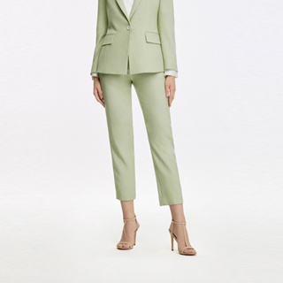G2000 กางเกงสูทผู้หญิง กางเกงทรงสอบ (CIGARETTE SHAPE) รุ่น 3125106653 GREEN กางเกงสูท เสื้อผ้า เสื้อผ้าผู้หญิง