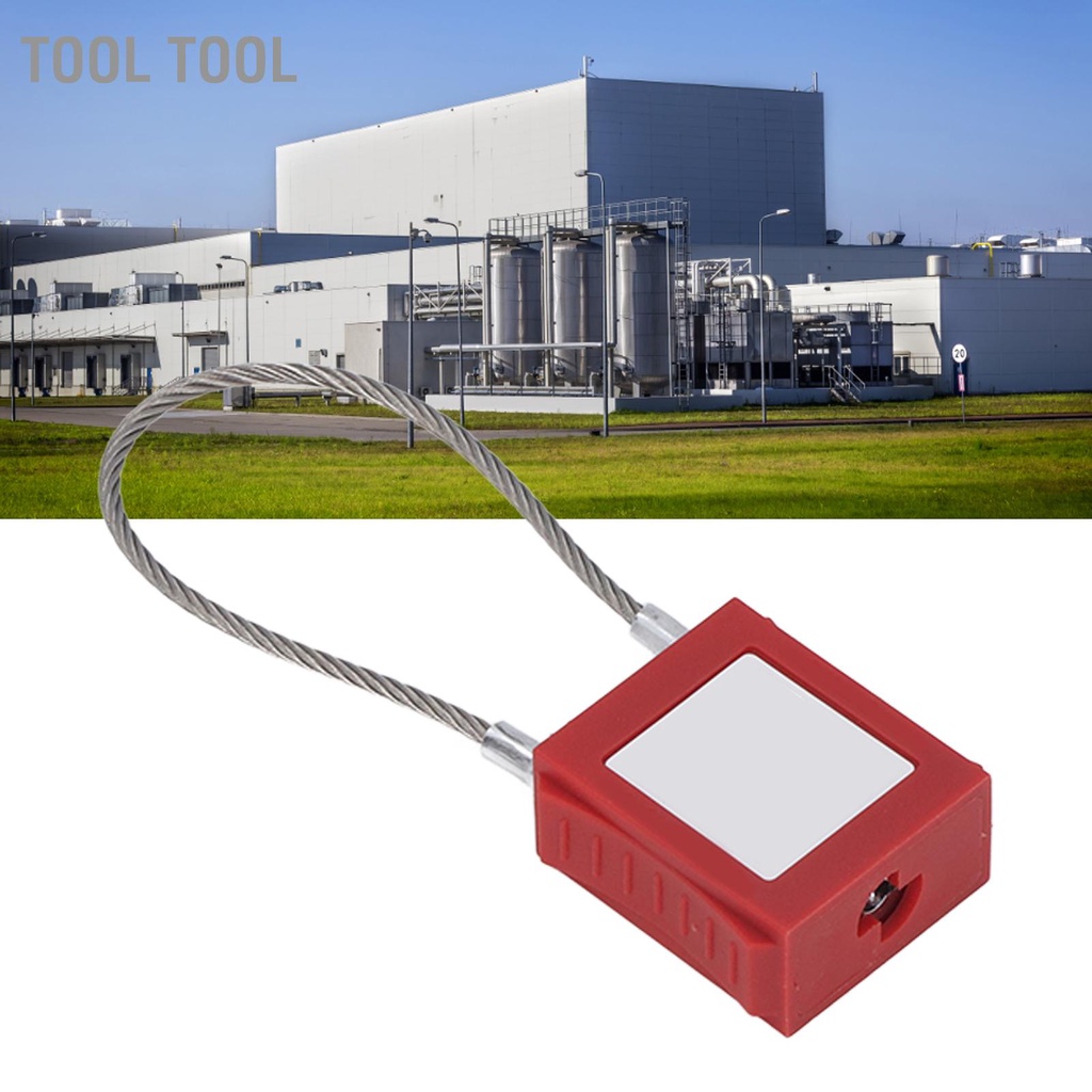 Tool Lockout Tagout Cable Lock สแตนเลสทนต่อแรงกระแทกป้องกันการสูญเสีย ...