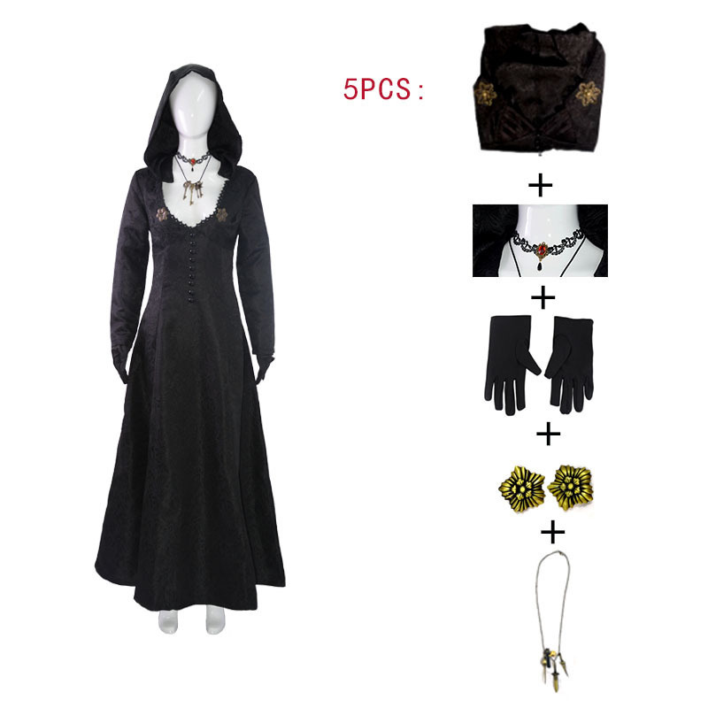 เครื่องแต่งกายคอสเพลย์ Resident Evil 8 Village cos Moth Girl/Daniela ...