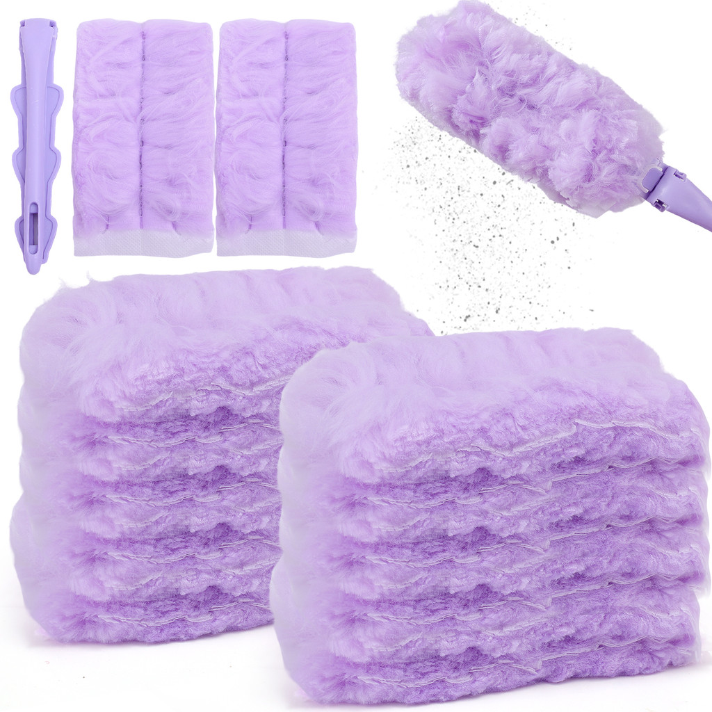 ไมโครไฟเบอร์ Duster Anti-static Scalable Magic แปรงปัดฝุ่นเปลี่ยนได้แบบ ...