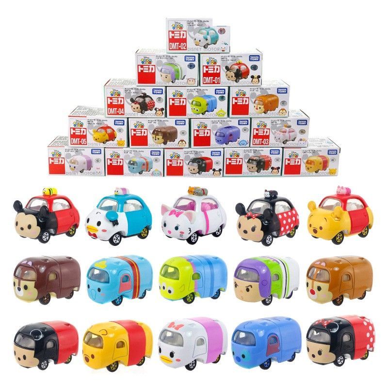 tomy-1-64-tomy-mickey-minnie-pooh-hello-kitty-ของเล่นสะสม-สําหรับเด็กโมเดล-รถ-ของเล่นเด็กผู้ชาย-ของขวัญวันเกิด-ตกแต่งบ้าน