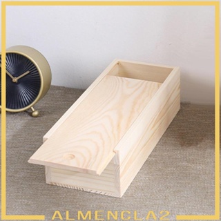 [Almencla2] กล่องไม้ พร้อมฝาปิด สําหรับคาเฟ่ ออฟฟิศ