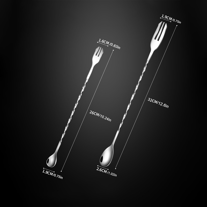 ช้อนคนค็อกเทล-สเตนเลส-แบบสองหัว-ด้ามจับยาว