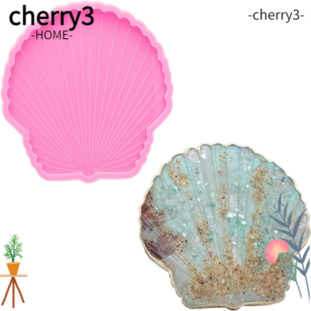 cherry3-แม่พิมพ์ซิลิโคนเรซิ่น-อีพ็อกซี่-รูปเปลือกหอย-ขนาด-8-7-8-ซม-สีชมพู-สําหรับทํางานฝีมือ-diy