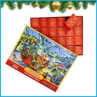 Advent Calendar จิ๊กซอว์ปฏิทินนับถอยหลัง ลายคริสต์มาส 24 วัน สําหรับเด็ก และผู้ใหญ่ 1008 ชิ้น 2023