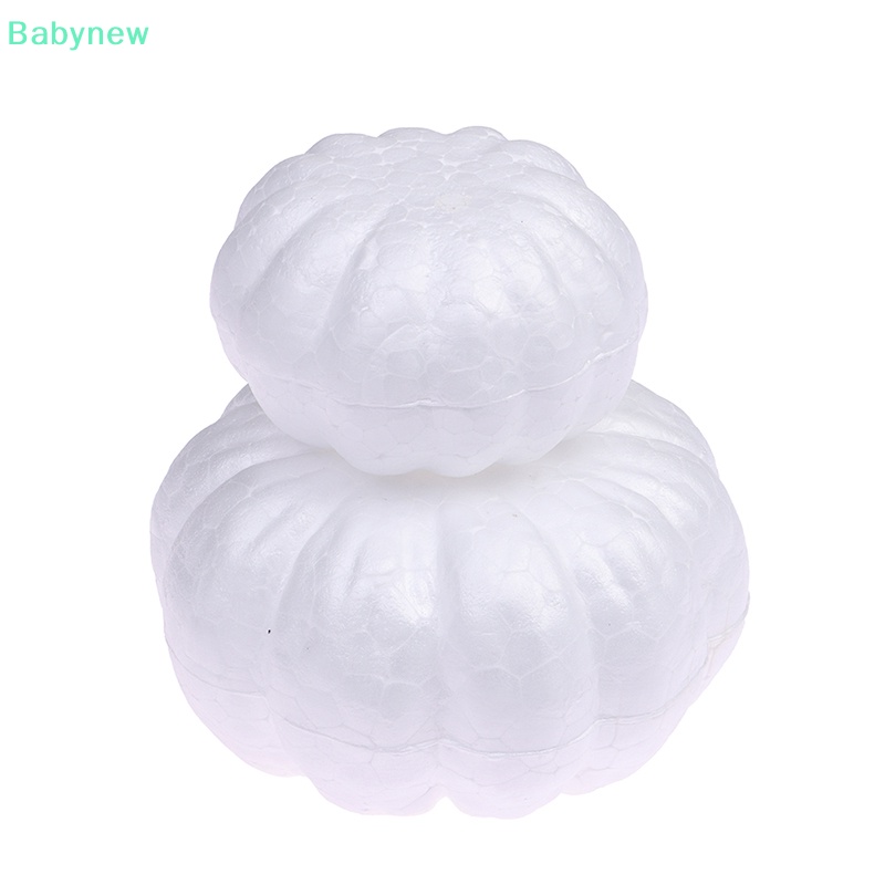 lt-babynew-gt-โมเดลฟักทองโฟม-โพลีสไตรีน-สีขาว-5-8-ซม-10-ชิ้น