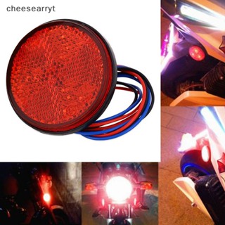 Chee ไฟท้าย LED สะท้อนแสง ทรงกลม สําหรับรถยนต์ รถบรรทุก รถพ่วง EN