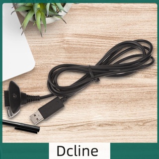 [Dcline.th] สายชาร์จ USB จอยสติ๊กควบคุมเกมไร้สาย สําหรับ Xbox 360