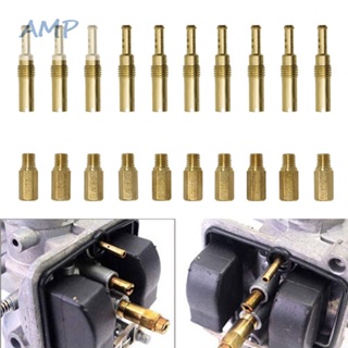 ⚡NEW 9⚡Universal Fitment Carburetor Jets Kit 10Pcs Gold Jets for PWK For Keihin OKO CVK