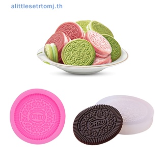 Alittlese แม่พิมพ์ซิลิโคน รูป OREO สําหรับทําคุกกี้ ช็อคโกแลต ฟองดองท์ เบเกอรี่ DIY