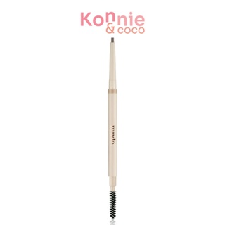 mude. Refind Me Pencil Brow 0.03g #01 Light Brown ดินสอเขียนคิ้วแบบหมุน.