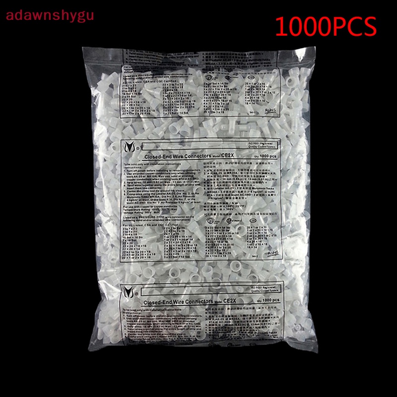 Adagu ขั้วต่อสายไฟ CE1X CE2X Ce5X 1000 ชิ้น | Shopee Thailand