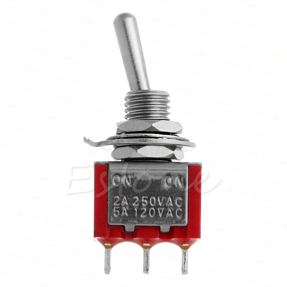 ʚɞ Ne ʚɞ Rocker Momentary Switch On-On 3-Pin 2-Position SPDT Toggle ...