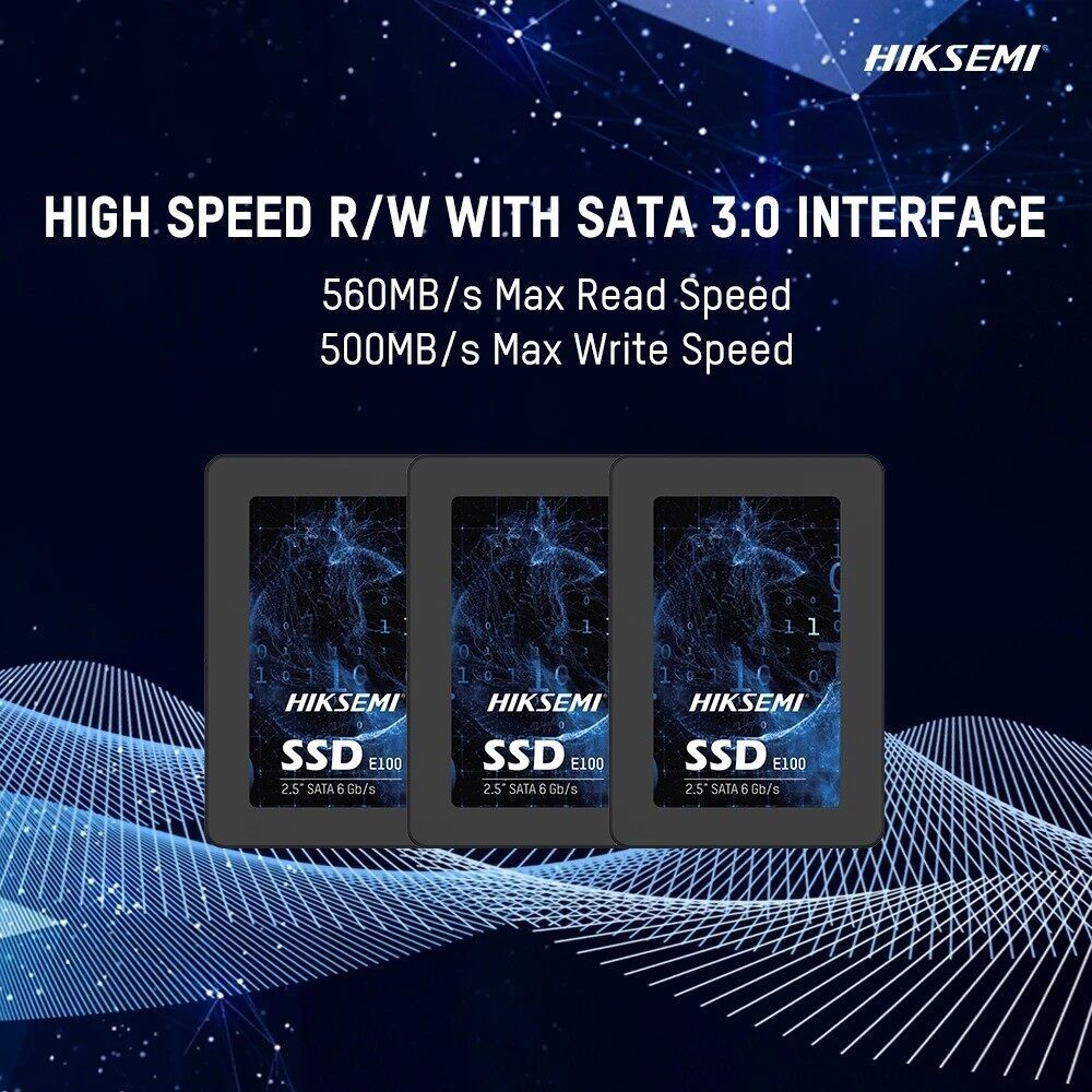HIKSEMI CITY SERIES E100 SSD SATA 512GB 3D NAND UP TO READ 550MB/s WRITE  480MB/s WARRANTY 3 YEARS | Shopee Thailand