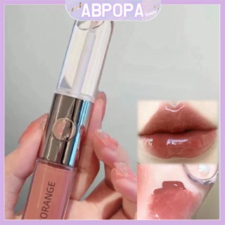 Abpopa Beauty HREORANGE ลิปกลอส เนื้อแมตต์ เพิ่มความชุ่มชื้น ติดทนนาน