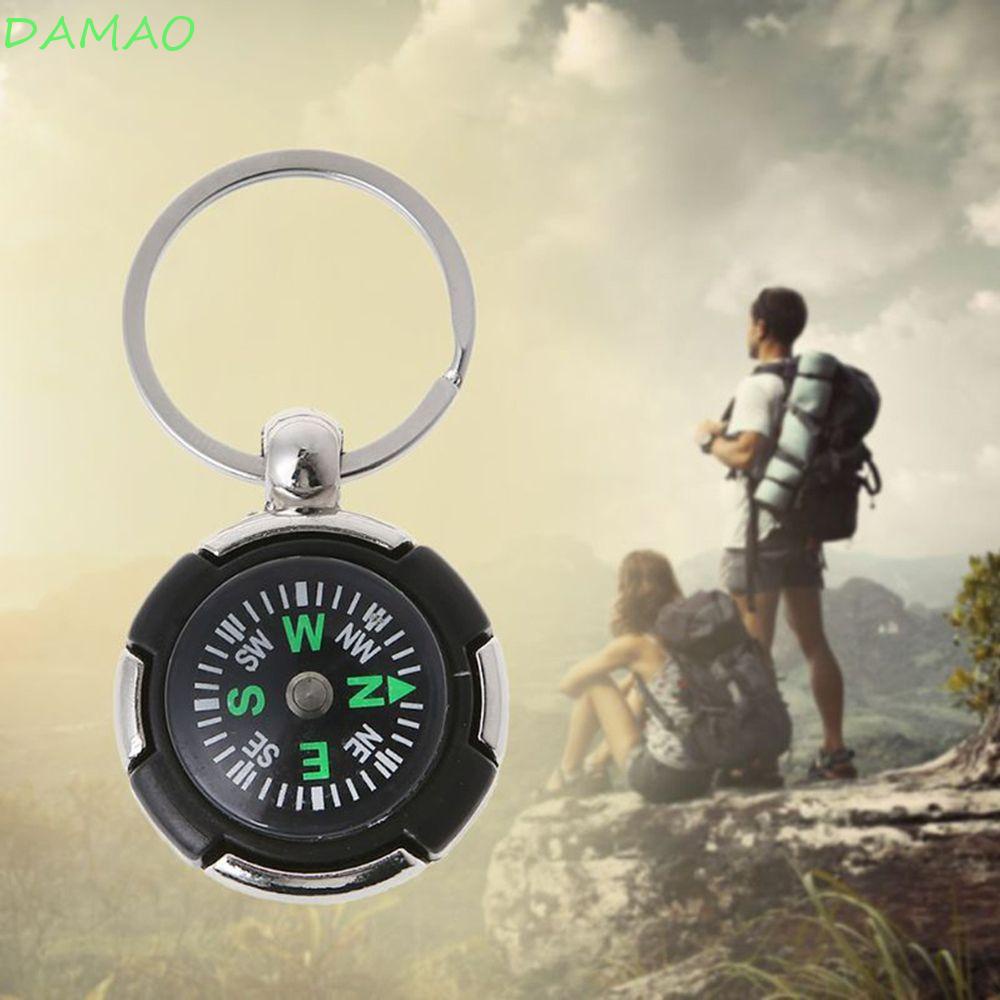 damao-พวงกุญแจเข็มทิศ-ขนาดเล็ก-สําหรับเดินทาง-ผจญภัย-เดินป่า-คาราบิเนอร์-อุปกรณ์ขี่จักรยานกลางแจ้ง