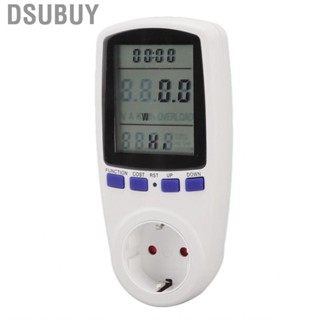 Dsubuy Amps Meter  ABS Material Watt for Apartment