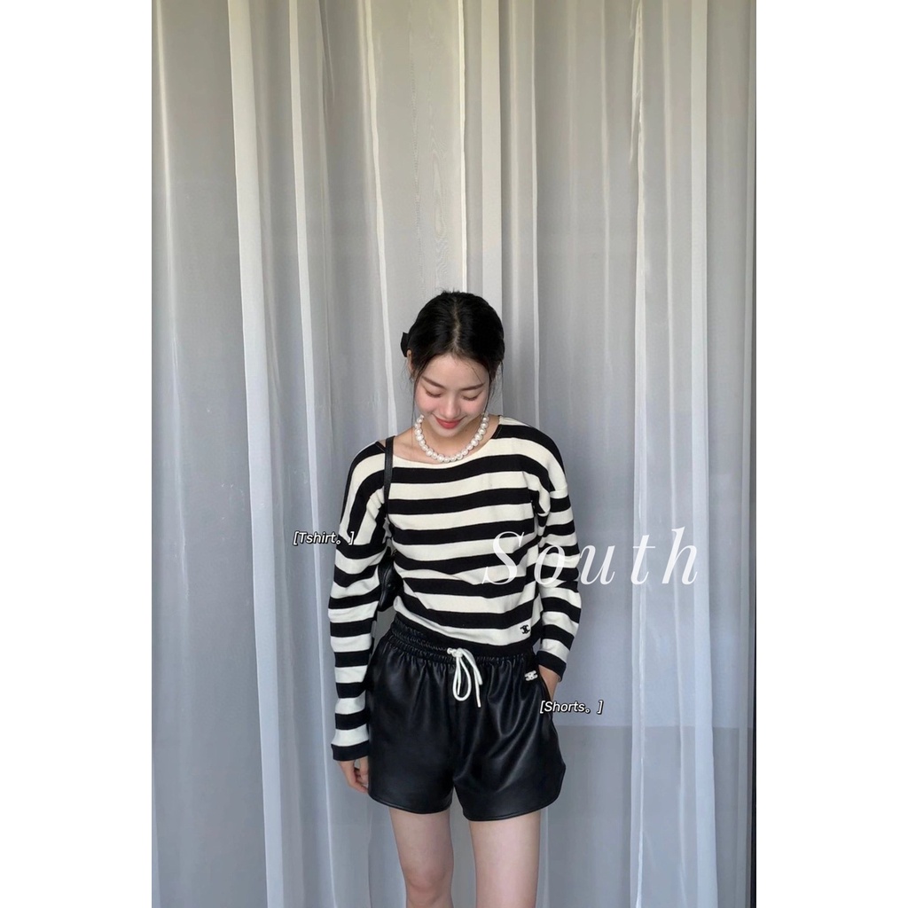 shoa-cel-23-autumn-and-winter-new-striped-knitwear-womens-fashion-all-match-simple