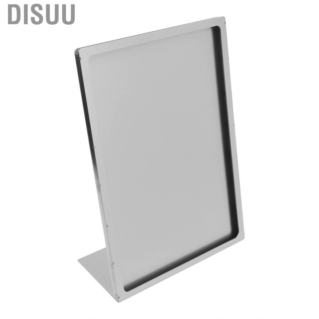 disuu-vertical-sign-holder-tabletop-menu-display-stand-stainless-steel-for-hotel-restaurant-desktop