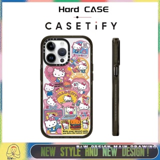  เคสโทรศัพท์มือถือ กันกระแทก ลายการ์ตูน Hello Kitty สําหรับ iPhone 14 13 12 11 Pro Max