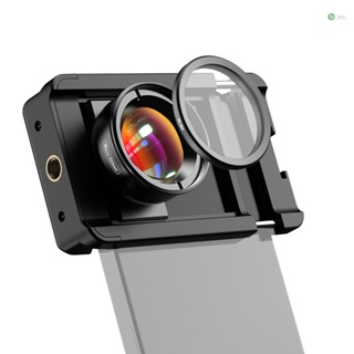 [พร้อมส่ง] Apexel เลนส์มาโคร 100 มม. 10X + ชุดฟิลเตอร์ CPL พร้อมกล่องเก็บคลิป แบบเปลี่ยน สําหรับสมาร์ทโฟน iPhone 14 13 12 11 Huawei