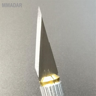 MMADAR 150 ชิ้นแกะสลักใบมีดเหล็กคาร์บอนสูงตัดที่แม่นยำแกะสลักซ่อมกาว Removal Craft มีดเปลี่ยนใบมีด