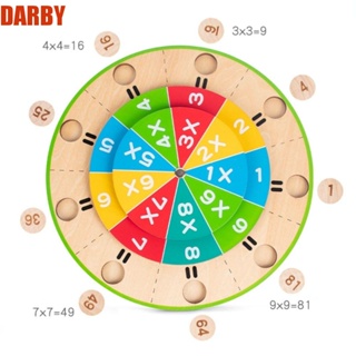 Darby กระดานหมุน คณิตศาสตร์ ของเล่นเสริมการเรียนรู้คณิตศาสตร์ สําหรับเด็กก่อนวัยเรียน