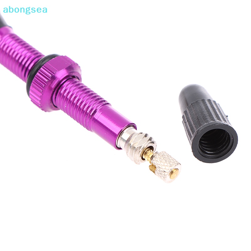 abongsea-วาล์วสุญญากาศ-อลูมิเนียม-สไตล์ฝรั่งเศส-สําหรับจักรยานเสือภูเขา