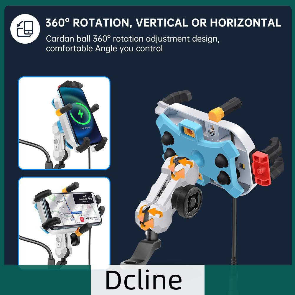dcline-th-ขาตั้งโทรศัพท์มือถือไร้สาย-15w-สําหรับรถจักรยานยนต์